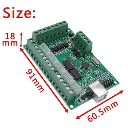 5 Eksen Cnc Usb Kontrol Kartı Mach3 Kart Green